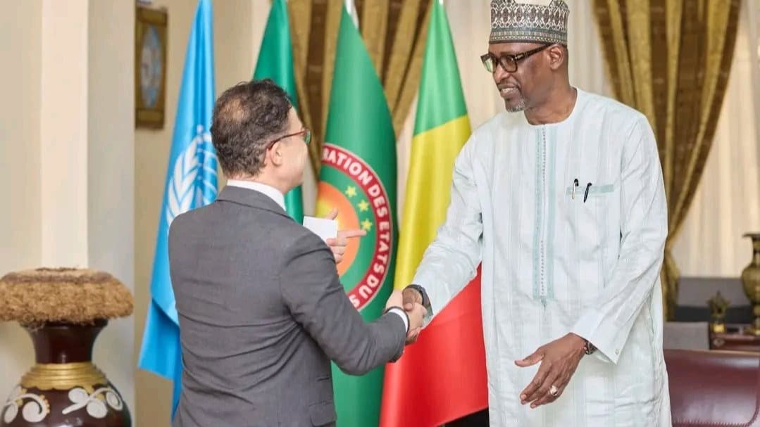 Mali : Abdoulaye Diop reçoit deux diplomates en fin de mission